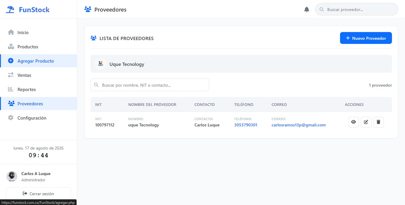 Clientes y proveedores